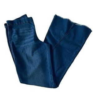 Sofia Vergara Elastic Waist Super Flare Jeans Size 10